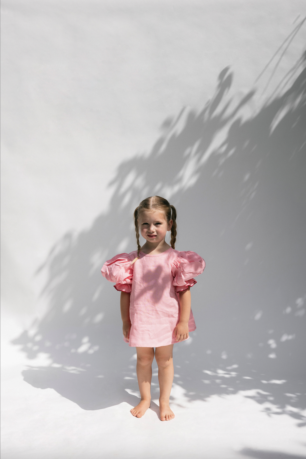 PICNIC DRESS | 100% LINEN | CONFETTI PINK  Joni Studio
