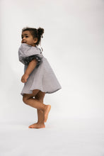 Load image into Gallery viewer, PICNIC DRESS | 100% COTTON SEERSUCKER | CHOCOLATE GINGHAM