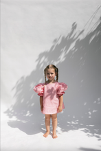 Load image into Gallery viewer, PICNIC DRESS | 100% LINEN | CONFETTI PINK
